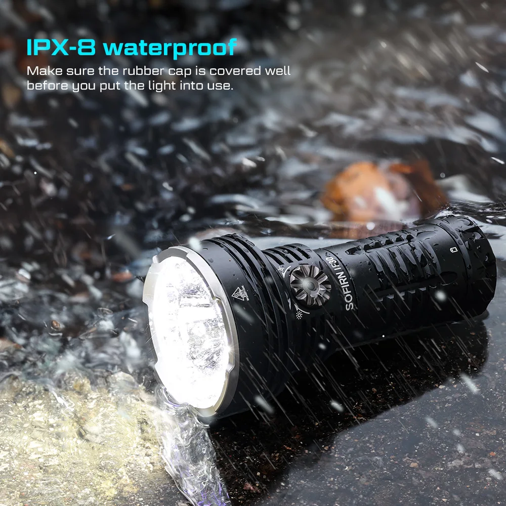 Sofirn IF30 - 12000lm EDC Torch - Bright, Rechargeable, Durable