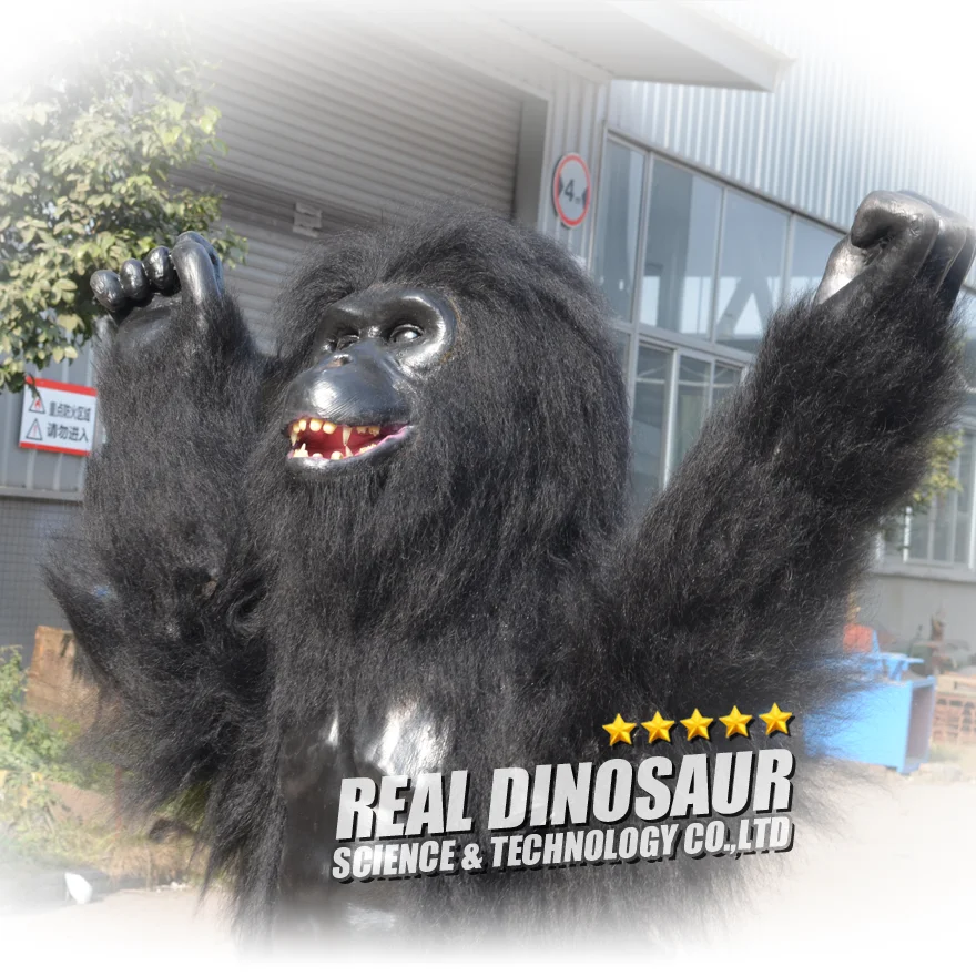 REALDINO Movie Theme Handmade Adult Realistic Gorilla Costume