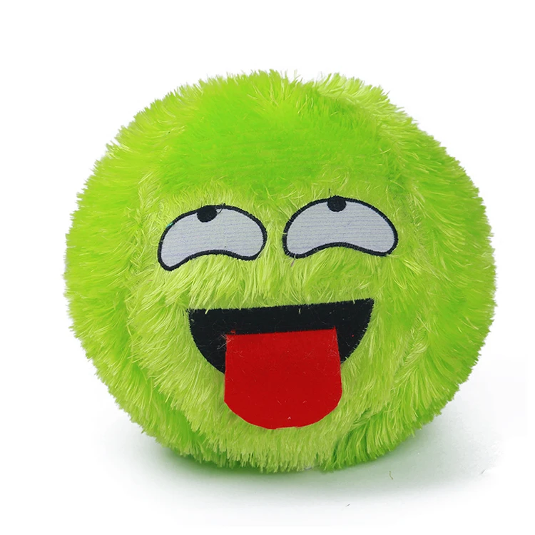 Custom Inflatables Beach Bouncing Ball Plush Toy Children Soft Stuffed Fabric Toy Balls