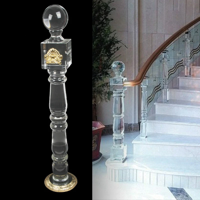 Stair Railing Crystal Staircase Acrylic Rod Baluster
