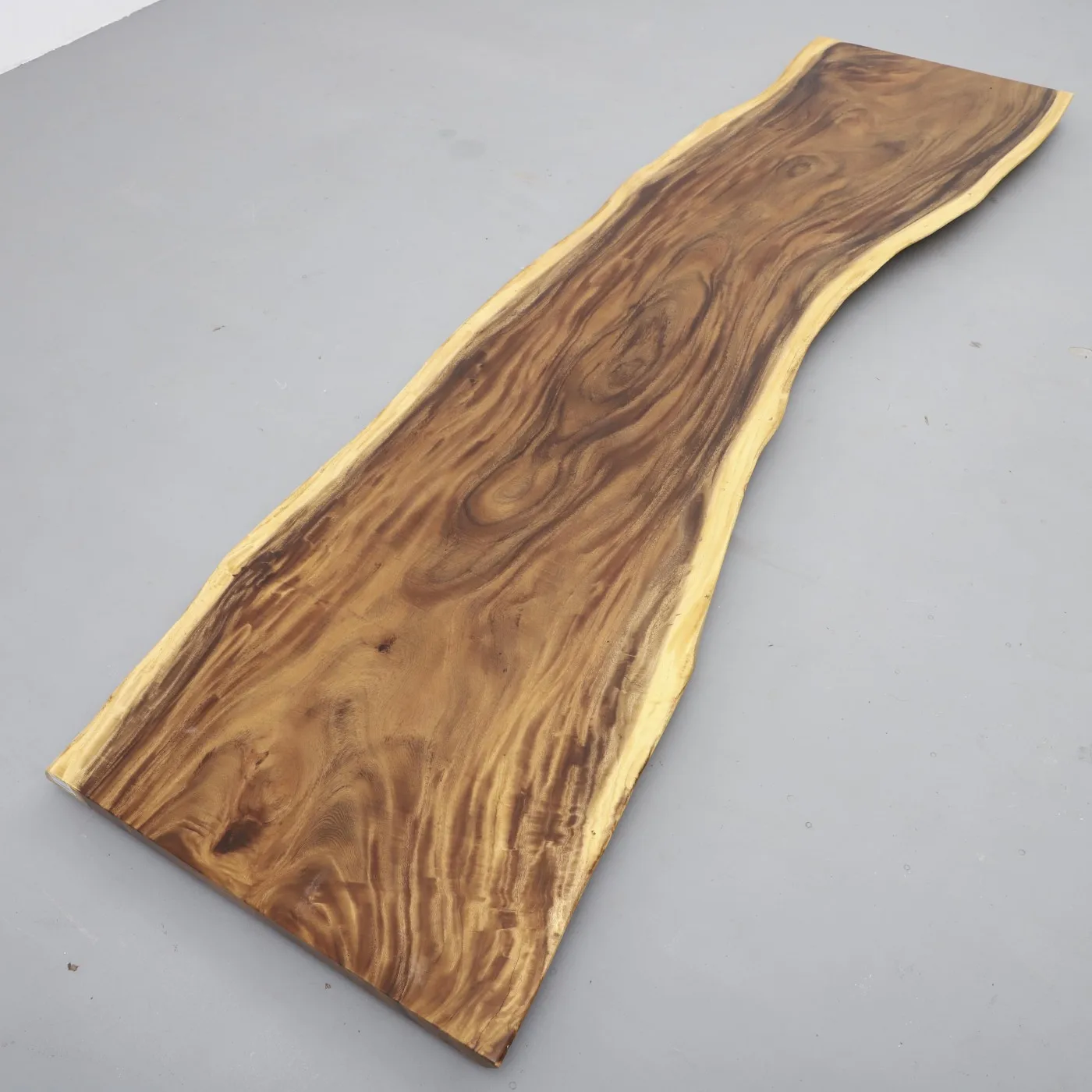 Factory Live Edge Walnut Solid Wooden Slab Dining Table Restaurant