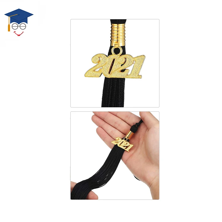 PHOEBEE Matte Graduation Gown Cap Tassel Set 2022 for Children
