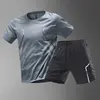 Gray suit-ice silk quick-dry breathable