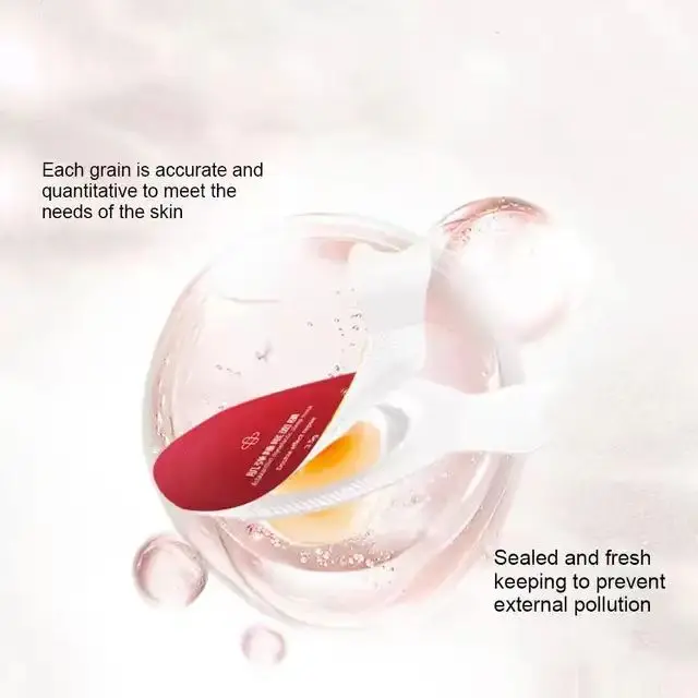 Astaxanthin Small Egg Pudding Anti Aging Whitening Hydrojelly Egg Sleep Jelly Facial Mask Set