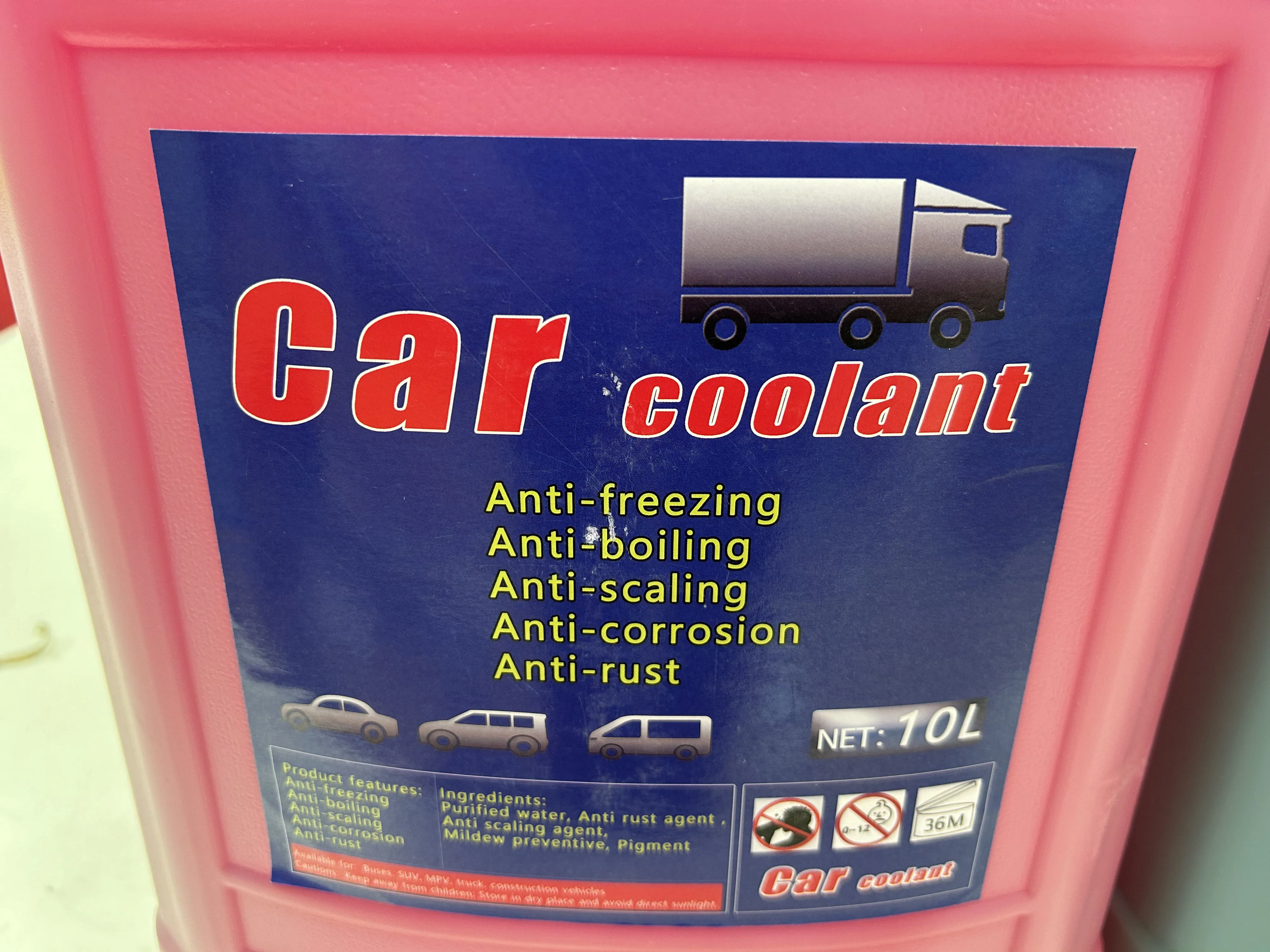 Auto car Other Cooling Systems Antifreezes Radiator Coolant engine coolant liquid 10L 20L factory