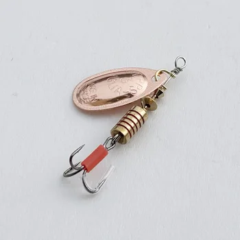 Cheery New Design Metal Spinner Bait 4g-19g Hard Spoon Durable Treble Hook for Ocean Bass Trout Saltwater Carp for Marlin Target – Metal Jig – view 5