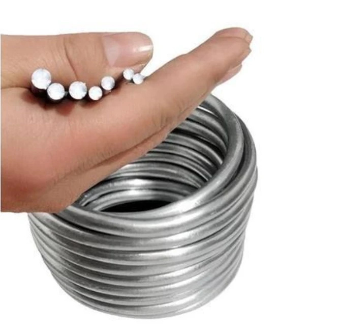 Pure lead wire roll