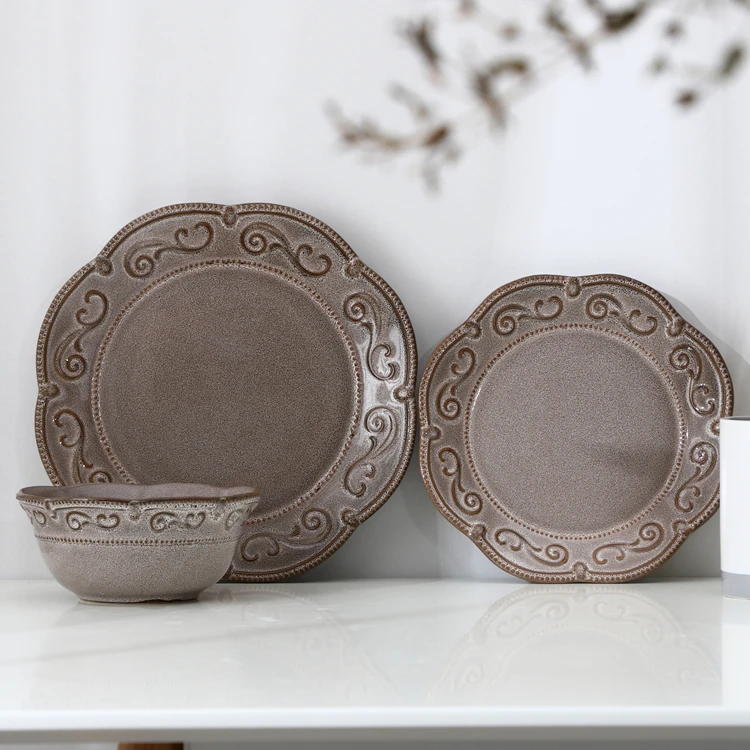 vajilla estilo antiguo