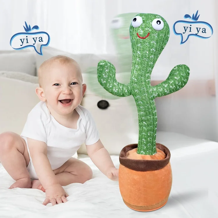 
 Игрушки Tik Tok, Самые продаваемые мексиканские разнообразные стили, записывающие перезаряжаемые USB электрические танцевальные кактусы  