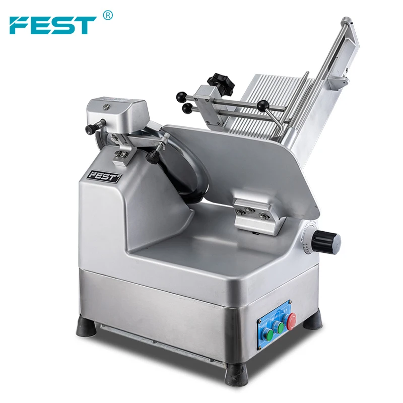 Thin Beef Rolls China Slicer 300mm Slicing Knife Meat Processing Equipment Meat Slicer Frozen Meat - Image 5