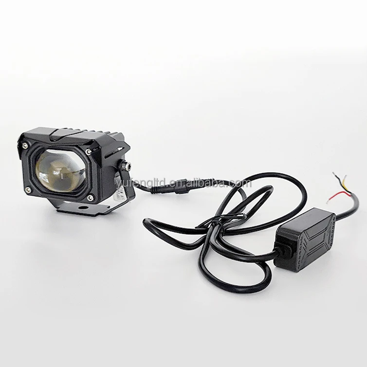 60w 2.8 Inch Front Grille Car Small Steel Gun Fog Light 12v Laser High Beam Cannon Led Pods