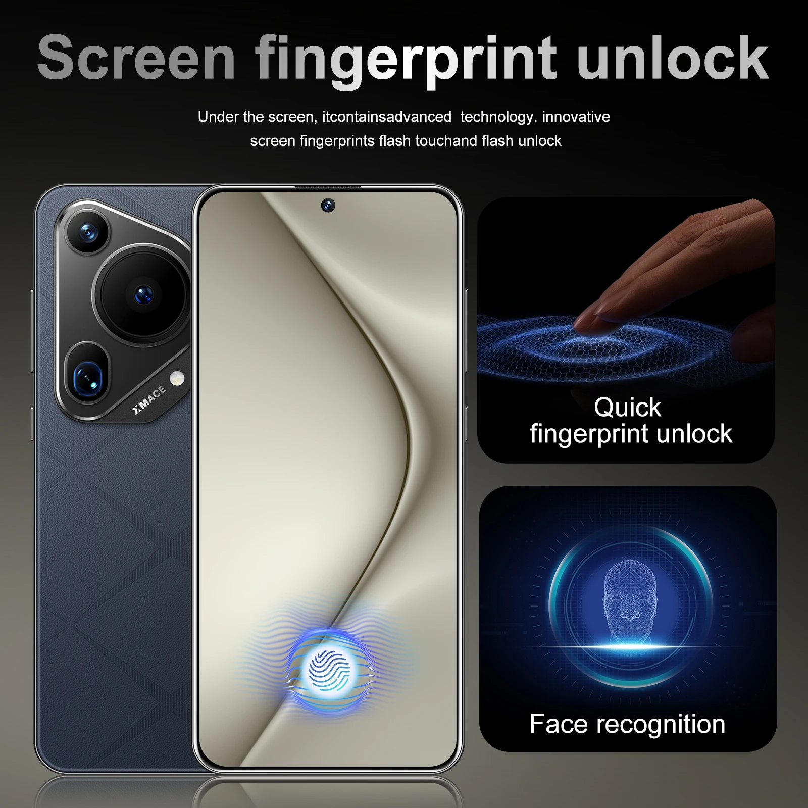 2024 New Style 5G P70 Mobile Phone Original Realme Mobile Phones 4g Tecnopor