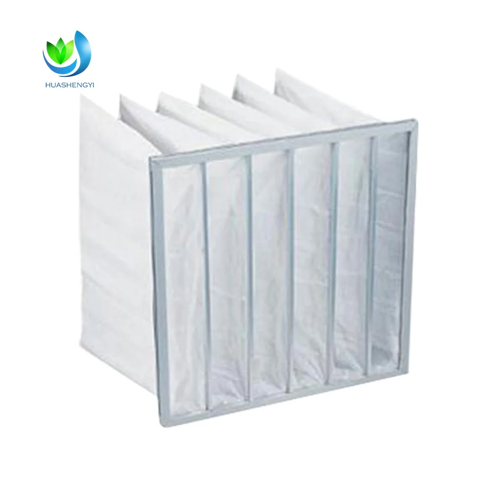 Custom Air Purifier Pocket Filter Activated Carbon Pocket Filter  Air Filter MERV 14 G4 F5 F6 F8