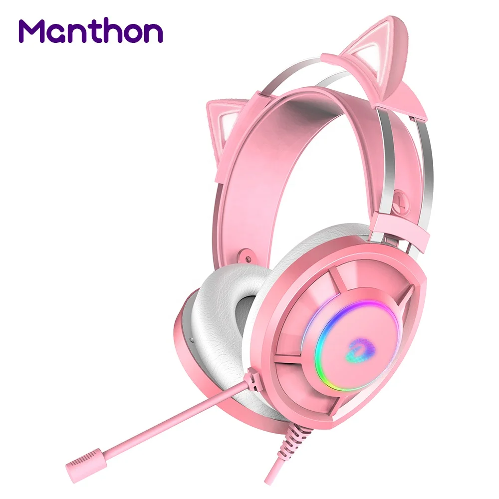 Pink call center headset new arrivals