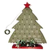 Calendrier du compte à rebours du sapin de Noël