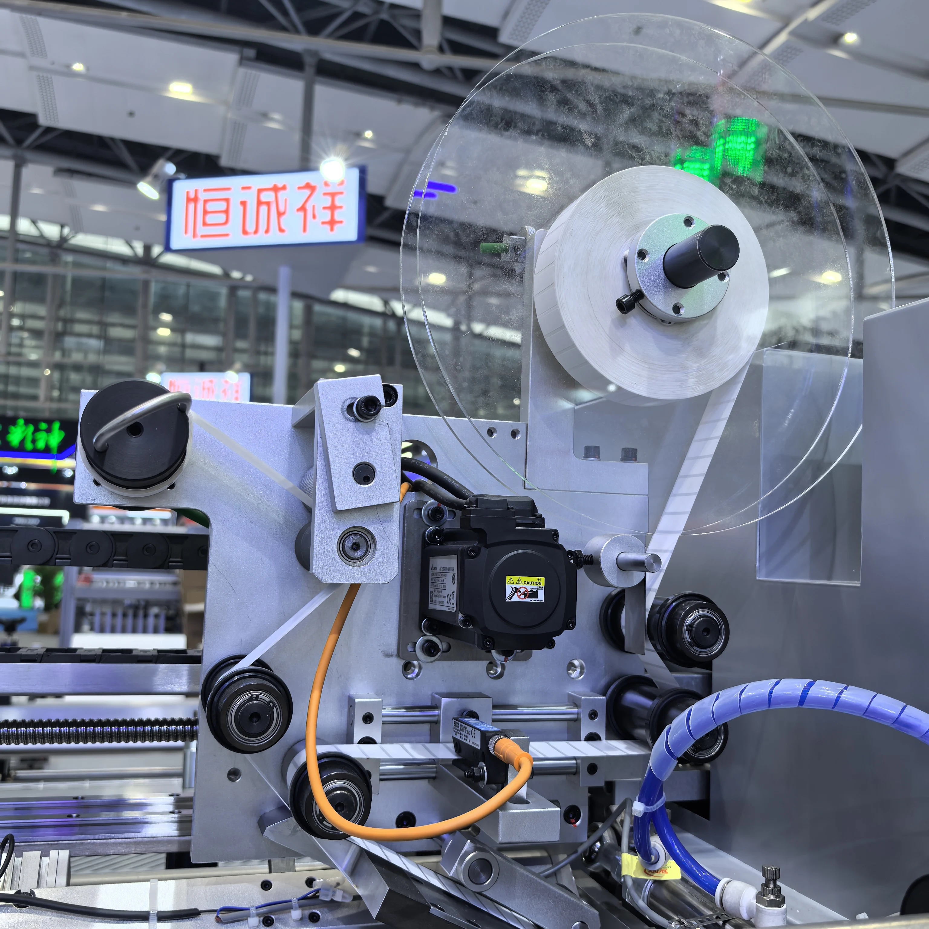 High-Speed Automatic Direct Thermal Rotary Jumbo Roll Paper Processing Machinery Die Cut Label and Transfer Printer Cutter