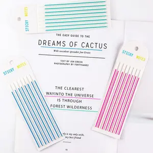 S3613 Index Tabs Waterproof Cheap Coloring Custom Sticky Notes Student Adhesive Slenderness Index Tabs  Stationery Sticky Note