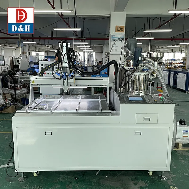 Top Quality Glue Potting Fully Automatic AB Epoxy Resin Glue Filling Dropping Machine