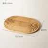 Oval shape, 32.5 x 20 cm