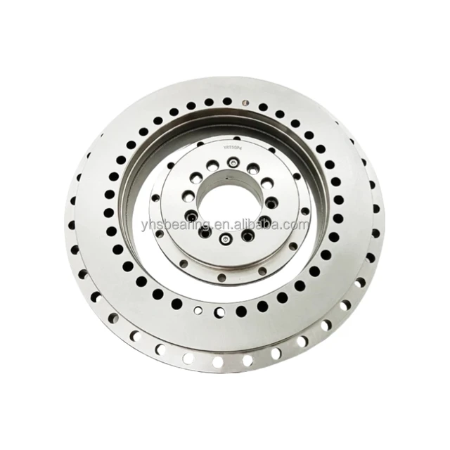 Cylindrical Roller Turntable Bearing YRT50 YRT80 YRT100 YRT120 YRT150 YRT180 YRT200 YRT260 High Precision Slewing Bearings