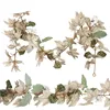 1.72m Pumpkin Plastic Maple Vines QT557180