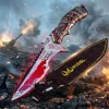 Custodia in pelle con motivo alligatore Executioner versione 26 cm