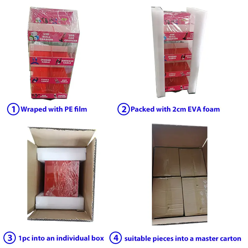 Samtao Custom Acrylic Display Stand Led Light Acrylic Display Stand Smokeless Tobacco Shop