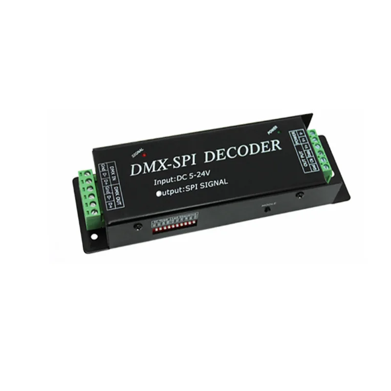 Magic LED strip controller decoder DMX-SPI decoder pixel tape decoder ...