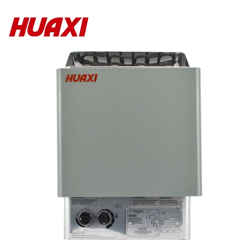 HUAXI家庭用サウナルームヒーター220V 3-9KW電気式ドライサウナヒーター