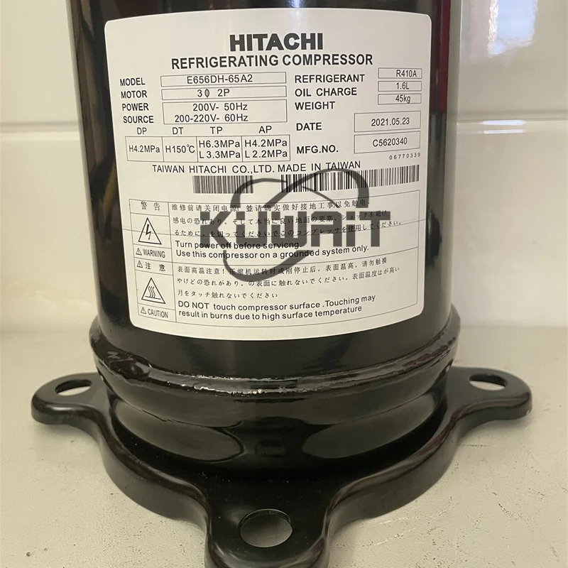 HITACHI E656DHD-65D2Y Compressors - Reliable Refrigeration