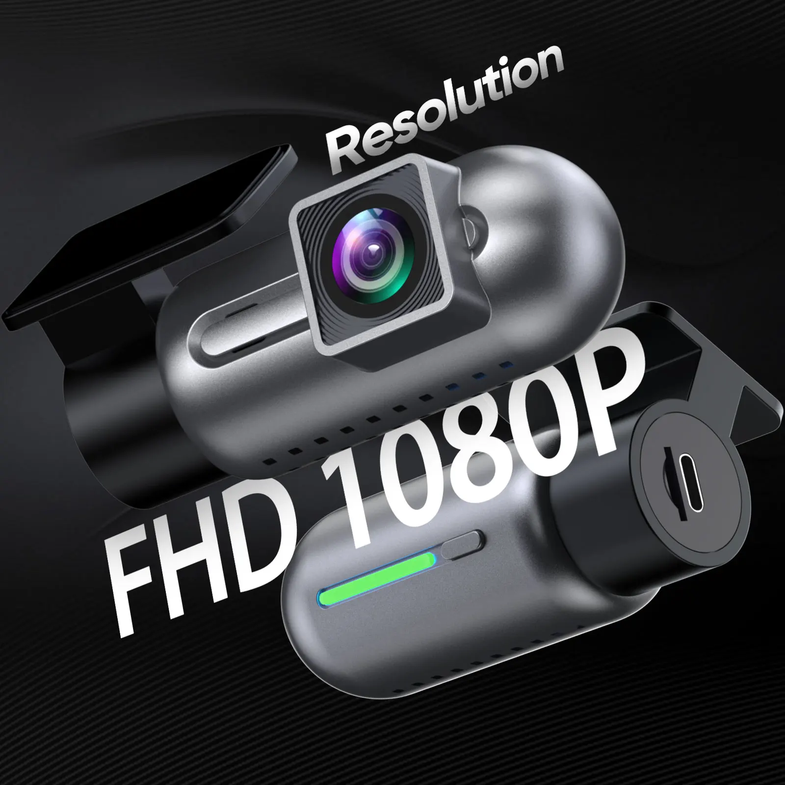 3 Channel Car DVR HD 1080P Wifi 3-Len Inside Vehicle Dash Cam Three Way ...