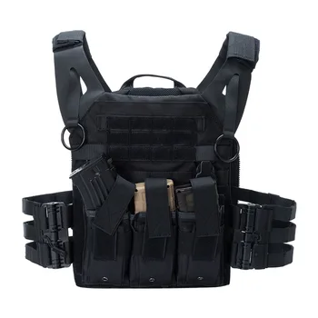Hot sell Protective Security Vests Body Protection light weight Quick Release Safety Vest Oxford Tactical Vest