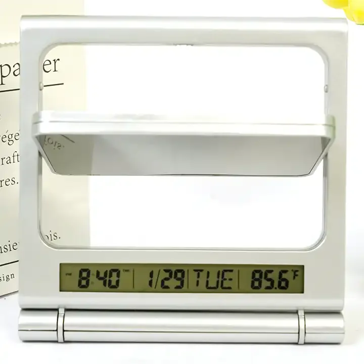 Home Bedside Desktop Photo Clock Electronic Calendar Display Picture Frame Digital Alarm Clock With Timer