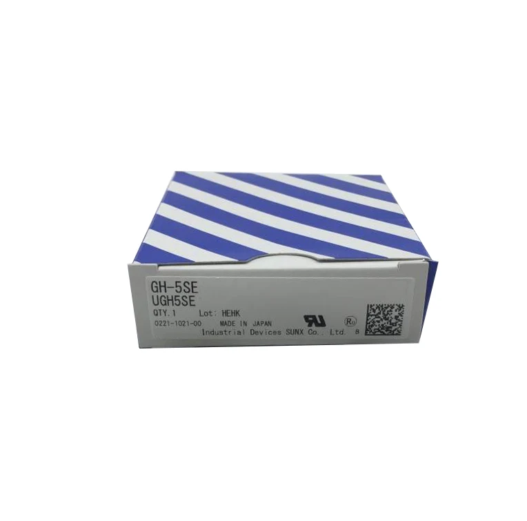 New Original GH-5SE Proximity Sensor, GH SeriesHigh precision sensing, stable anti-interference performance. Compact structure, easy mounting. Applied for position detection and industrial automatic control.
