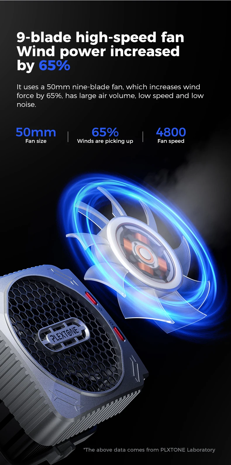 PLEXTONE MX2 30W Phone Cooler