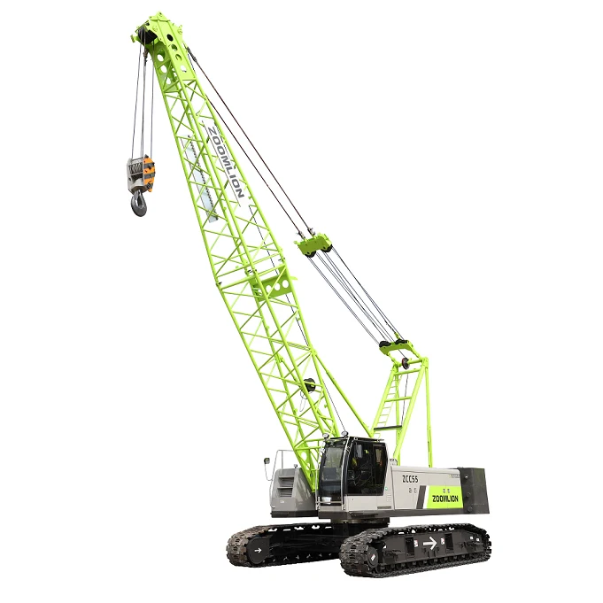 Zoomlion 85 Ton Crawler Crane ZCC850H with 49m Main Boom and Fixed