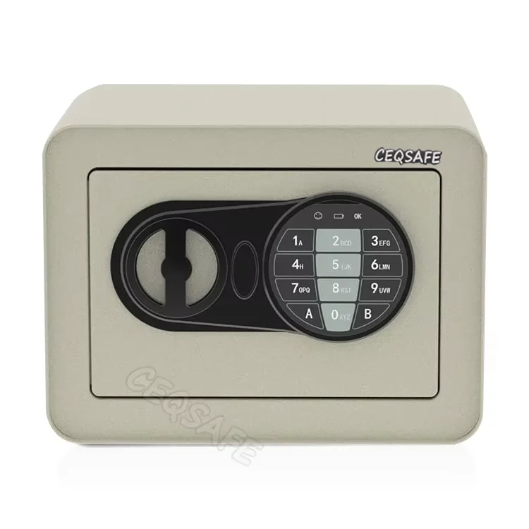 CEQSAFE Metal Hotel Mini Safe Box Security Digital Safe Lock Box supplier