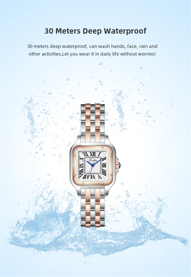 Scottie New Trendy Elegant Girl Lady Steel Water Proof Watches