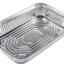 Aluminum tin foil disposable bread pan Perfect baking pan for baking cake bread patties foil containers
