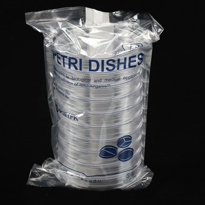 
Стерильная одноразовая чаша Петри из высококачественного пластика 35-100 мм 