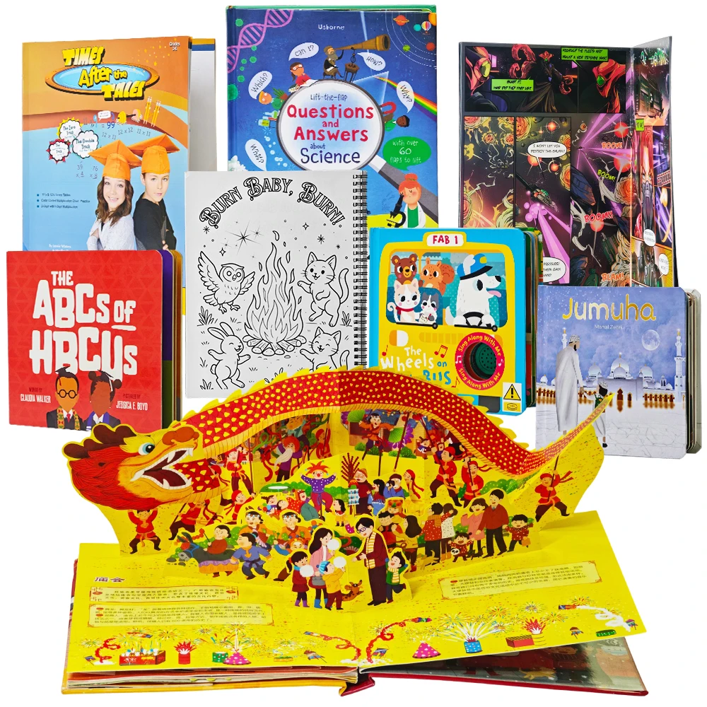 Libro Pop-Up 3D Infantil Ángel Europa | 8 Páginas Con Relieves Y Sorpresas | Tapa Dura 25x18,4 Cm | Modelo A Elegir (El Pulpo Y Sus Amigos)