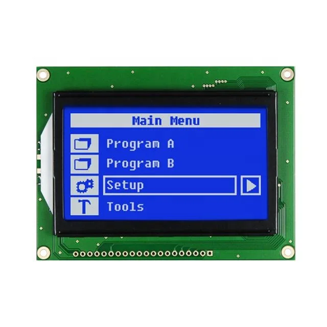 Graphic LCD Display Module NHD-12864AZ-NSW-BBW-TR Transmissive STN-Super-Twisted Nematic Parallel 8-Bit 128x64