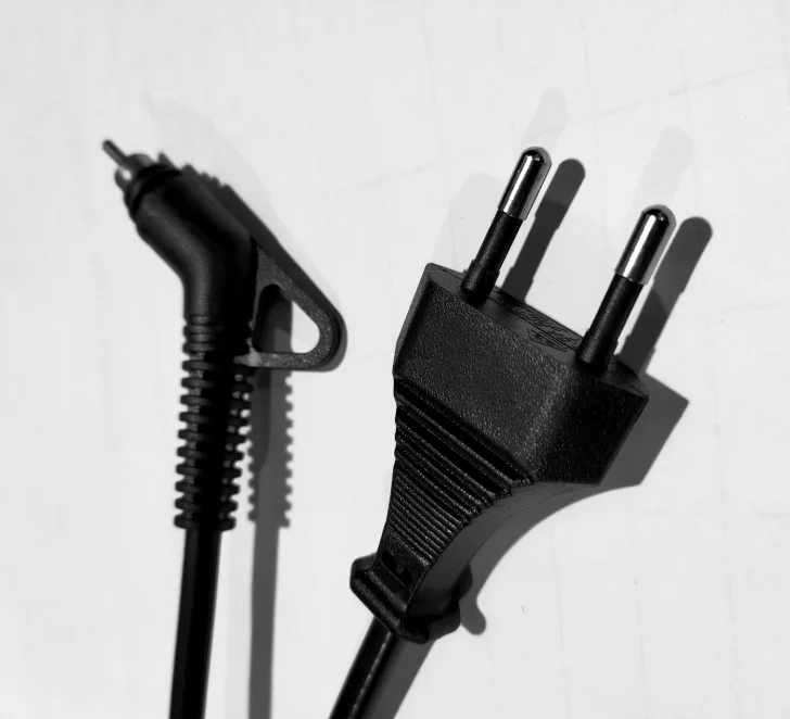 European Standard Swivel Power Cord Power Cable For Hair Straightener