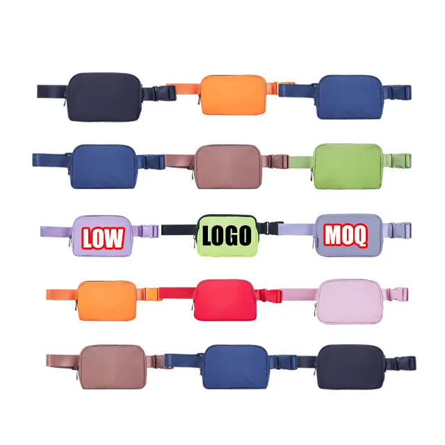 Wholesale Sport Nylon Fanny Pack Crossbody Yoga Cross Waist Chest Bag
