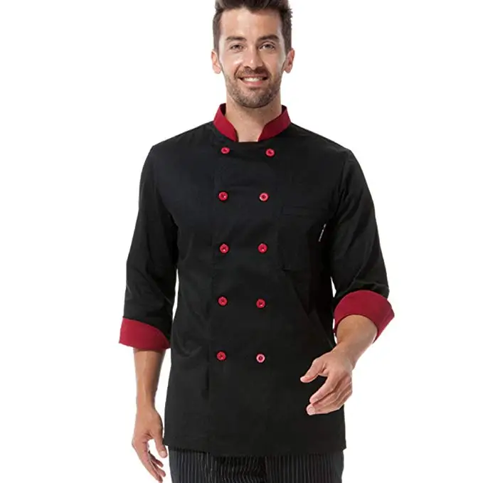 Nanxson Chef Jacket Chef coat chef uniform men women Long Sleeve short sleeve cooking hotel white CFM0016 