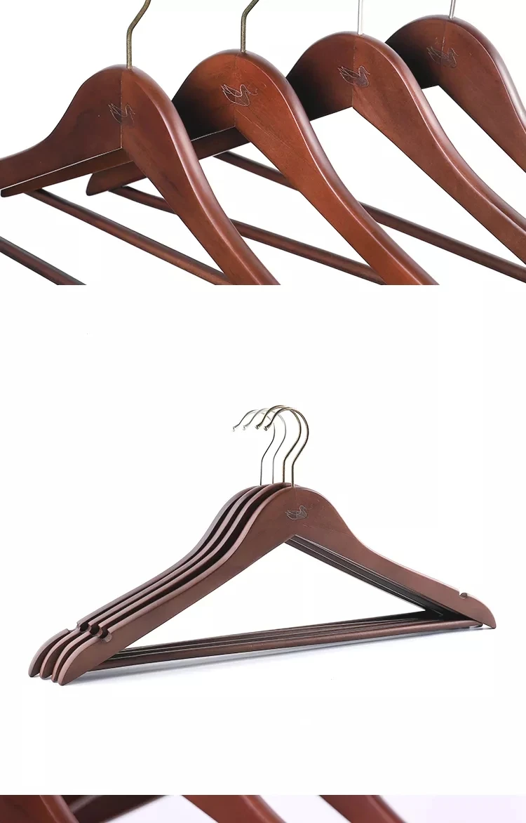 Custom Suit Wooden Hangers Adult Wooden Clothes Hanger Wholesale Buy
