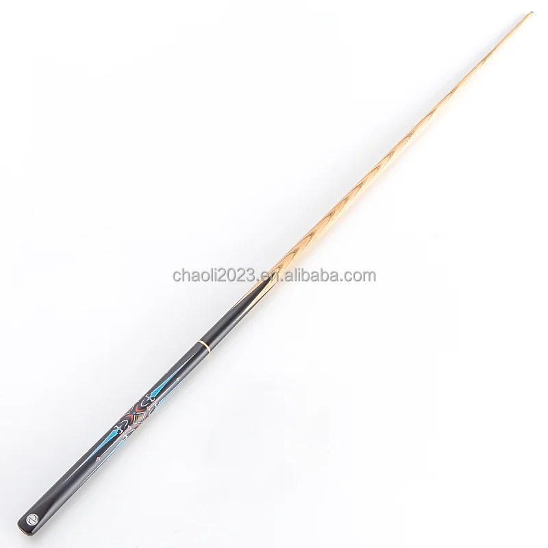 Costeffective Ash Wood Pool Snooker Cue 10mmtip 3/4 Jointed Billiard