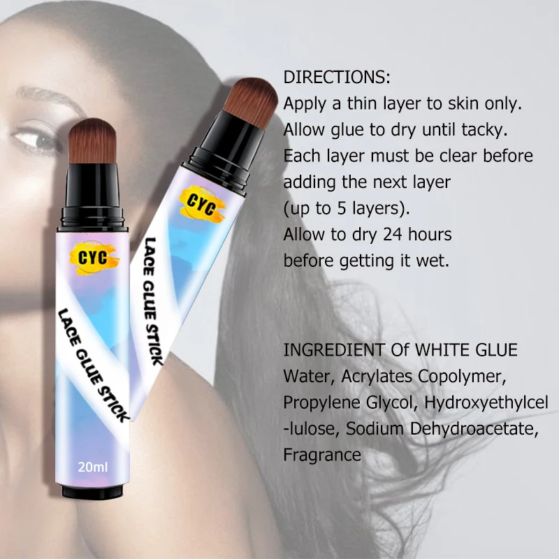 New Arrival Wholesale Strong Hold Waterproof Lace Front Hair Glue Stick