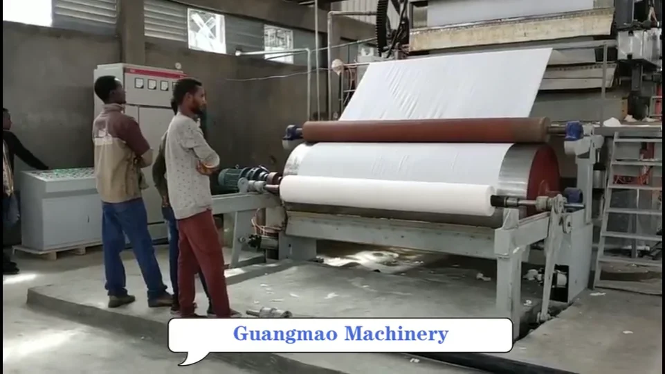 Reliable Performance Hemp Pulp Toilet Paper Making Machine For Sale
