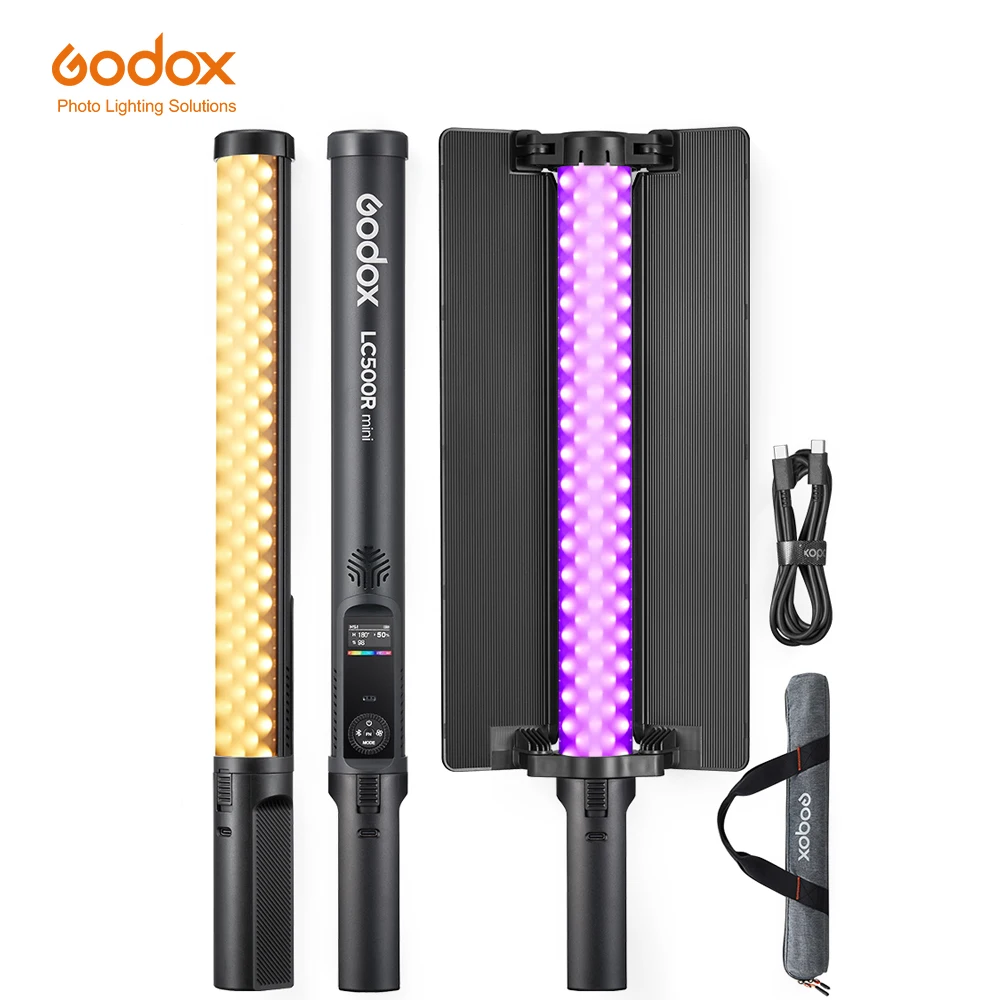 Godox LC500 Mini LED Light Stick - RGB, CRI 95, TLCI 96